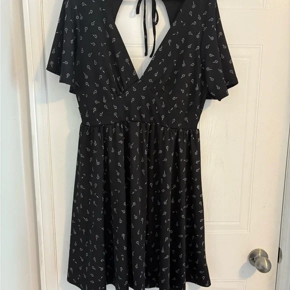 ardene black dress Ardene Women's Black Bustier Mini Dress | Size Large
